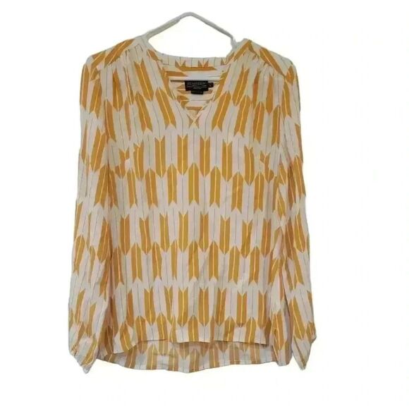 Pendleton Women's Goldenrod Arrow Viscose Top & Skirt NEW - Picture 7 of 11